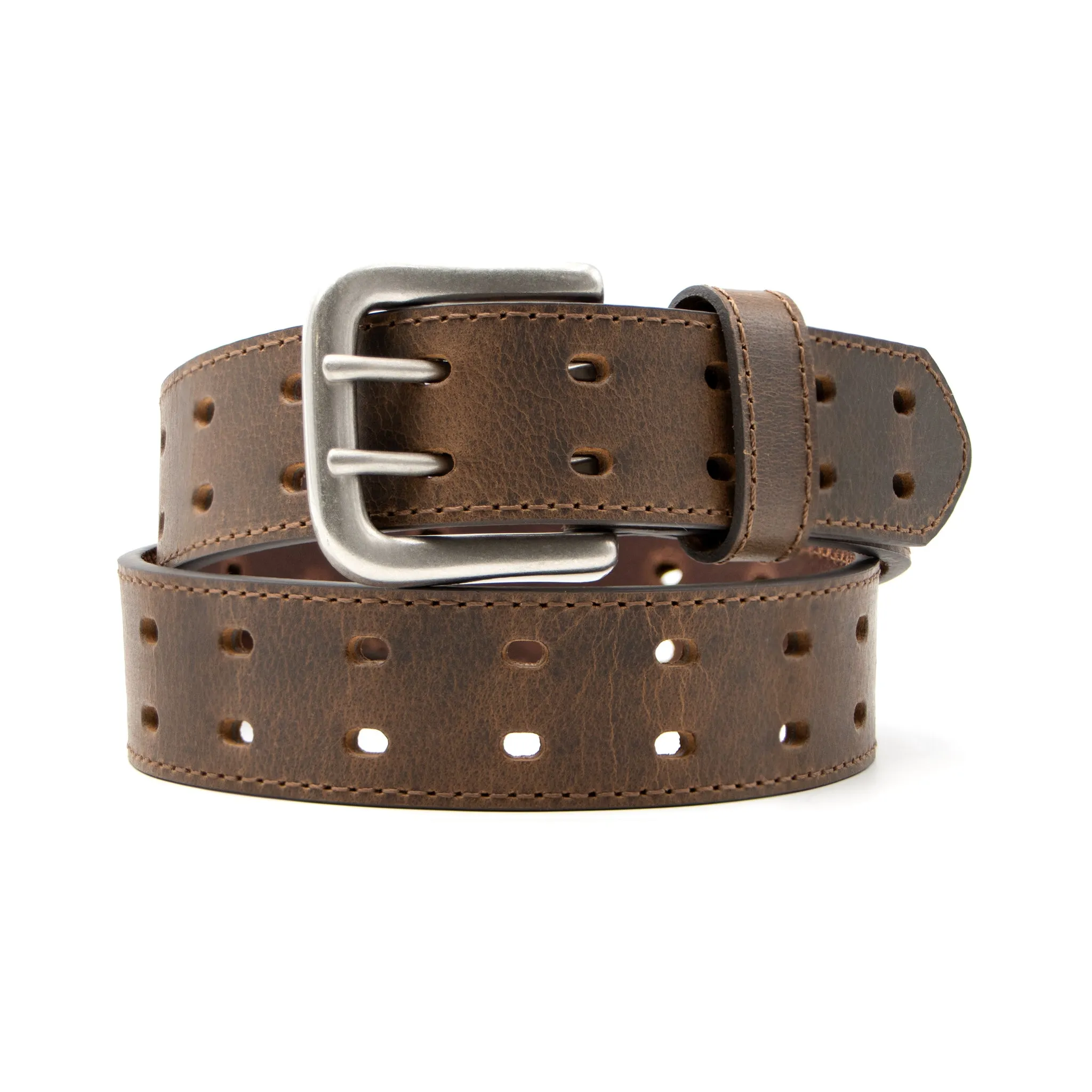1 1/2" Double Perforated Belt