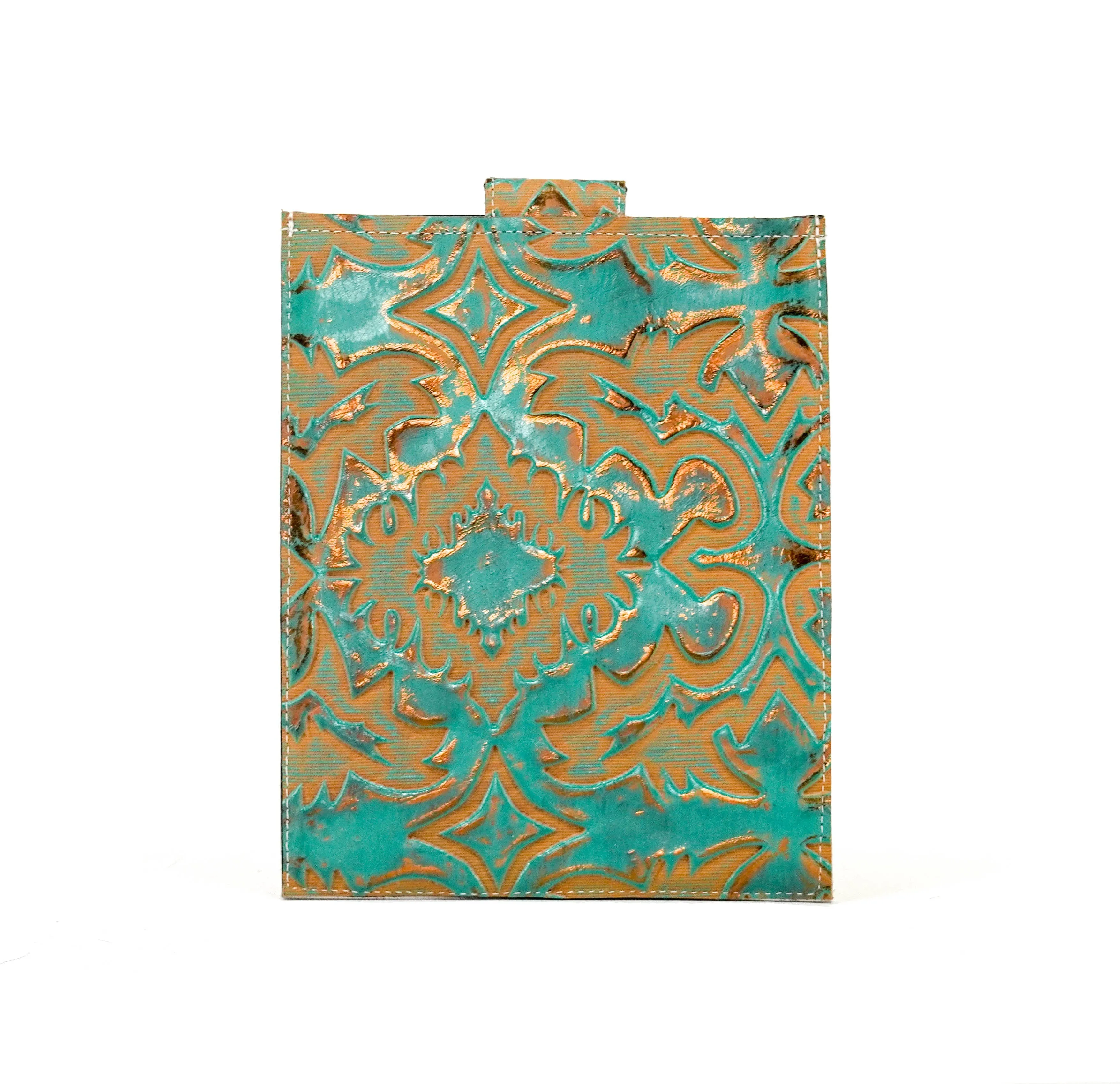 13'' Tablet Sleeve - Red Brindle w/ Agave Laredo