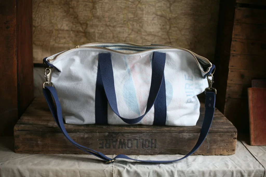 1950's era Farm Feedsack Weekend Bag - SOLD
