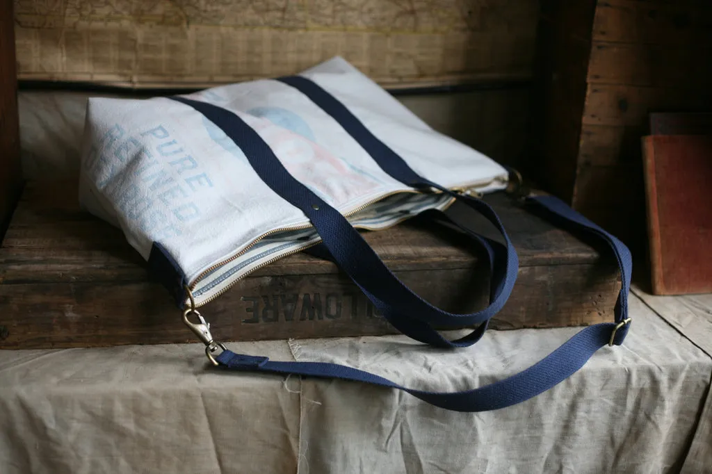 1950's era Farm Feedsack Weekend Bag - SOLD