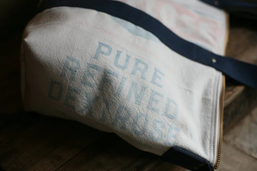1950's era Farm Feedsack Weekend Bag - SOLD