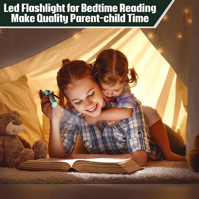 36 Pack Mini Flashlights Bulk, Bright Aluminum Handheld Flashlight with Lanyard, Small LED Flashlights for Kids Night Reading Emergency Hurricane Camping Party Favors(Fresh Color)