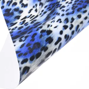 8*12" Leopard print Faux leather sheets Fabric Leather Fake Leather DIY Hair Bow Making Supplies 1pcs 102651