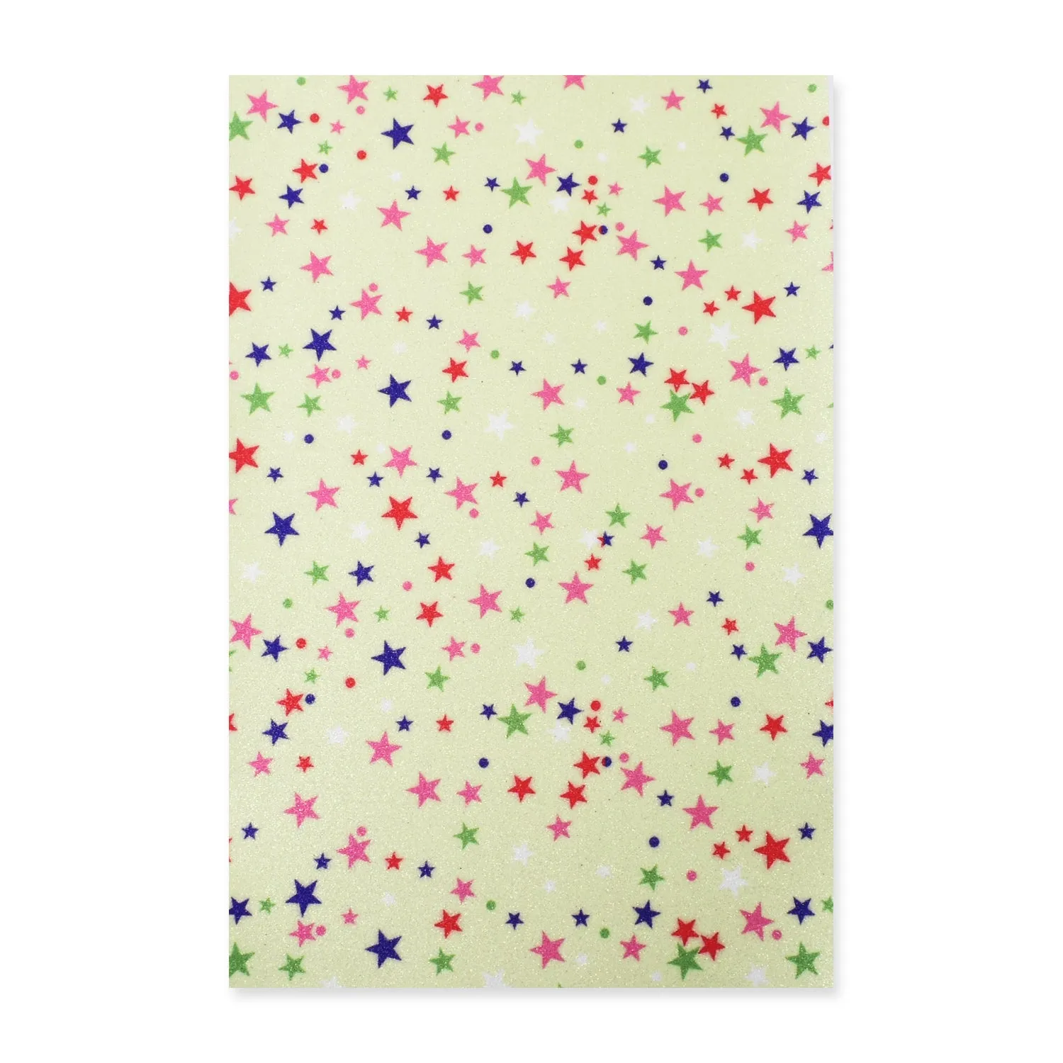 8*12" Night sky star Glitter Faux Leather Fabric Sheet Earring bag keychain Supplies 1pcs 102627