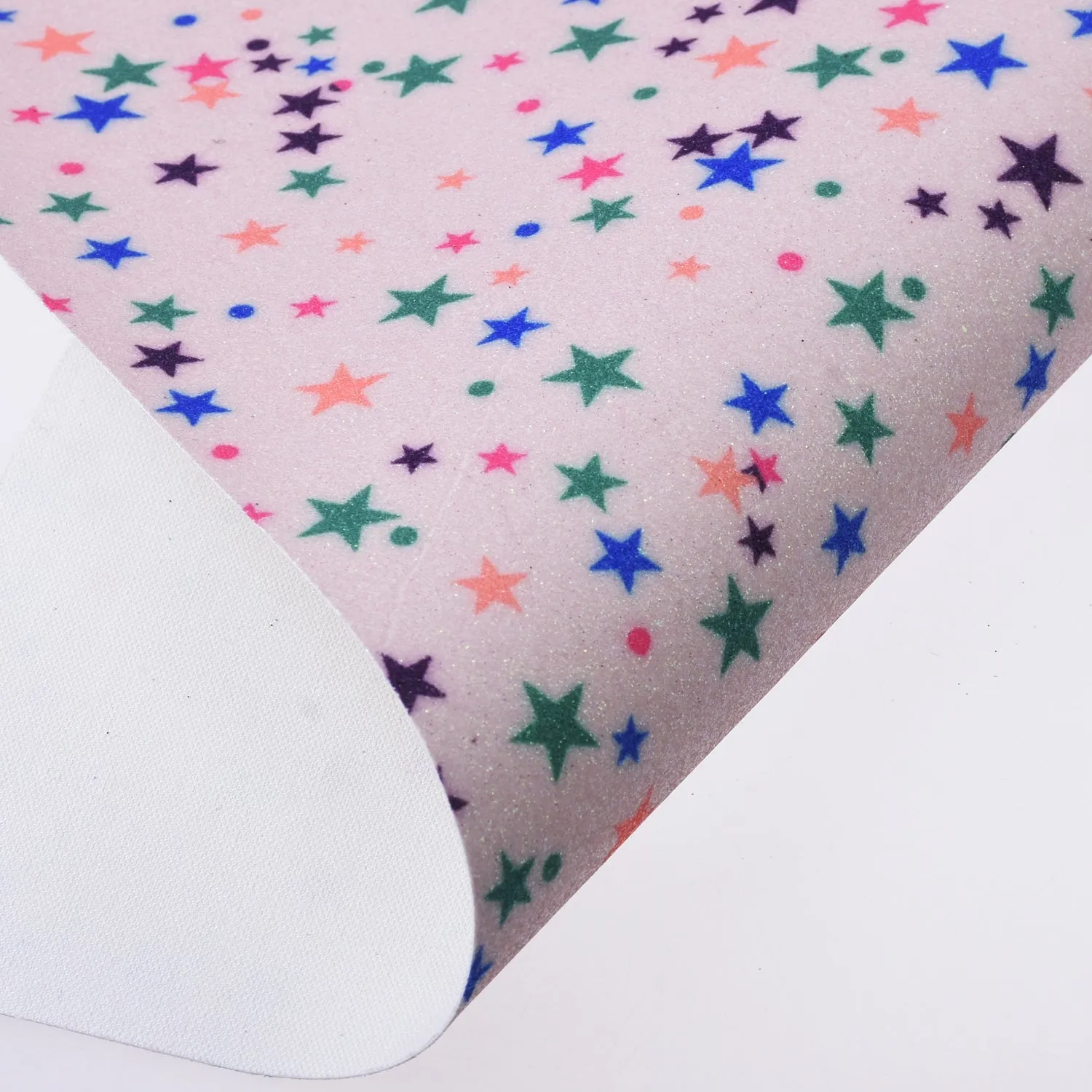 8*12" Night sky star Glitter Faux Leather Fabric Sheet Earring bag keychain Supplies 1pcs 102627