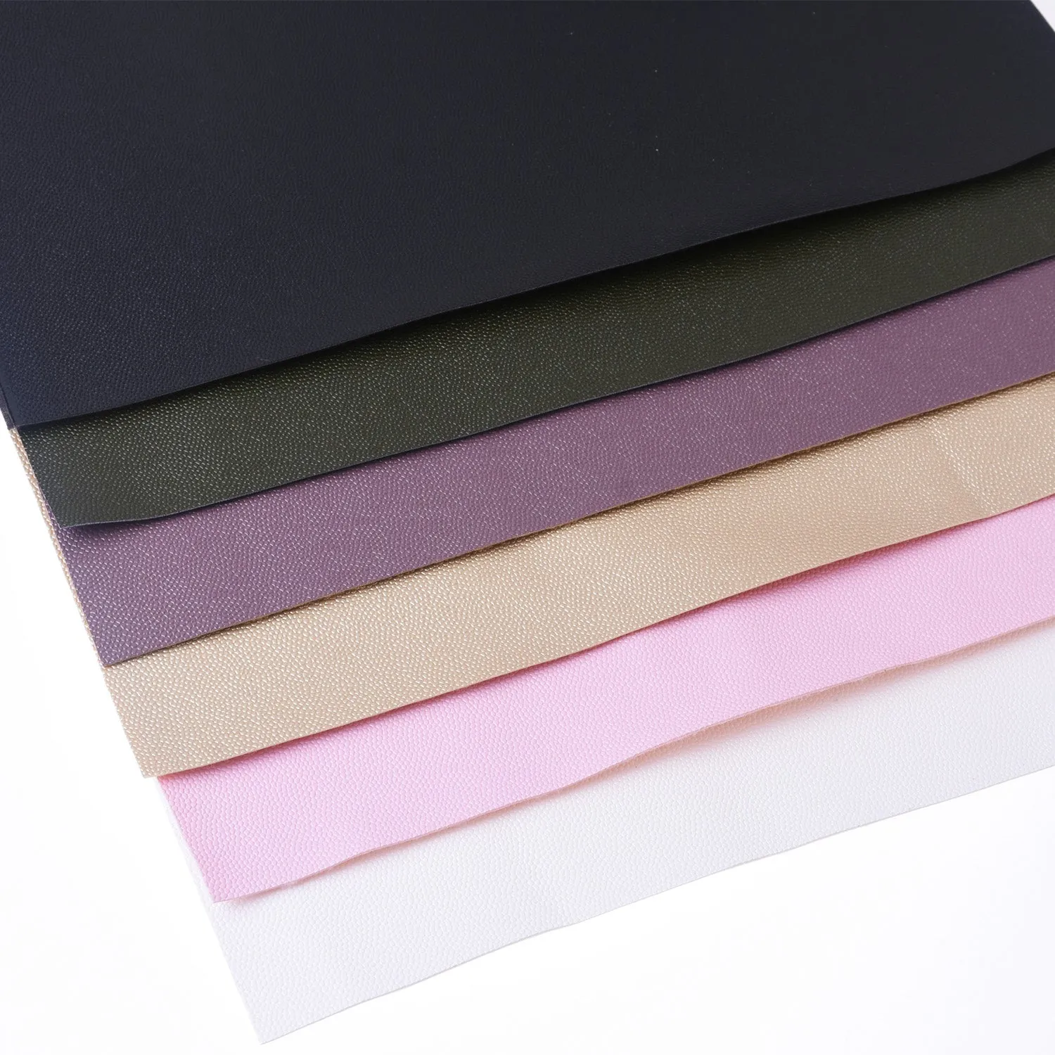 8*12" Small pearl Faux leather sheets Synthetic PVC Leather jewelry making 1pcs 102649