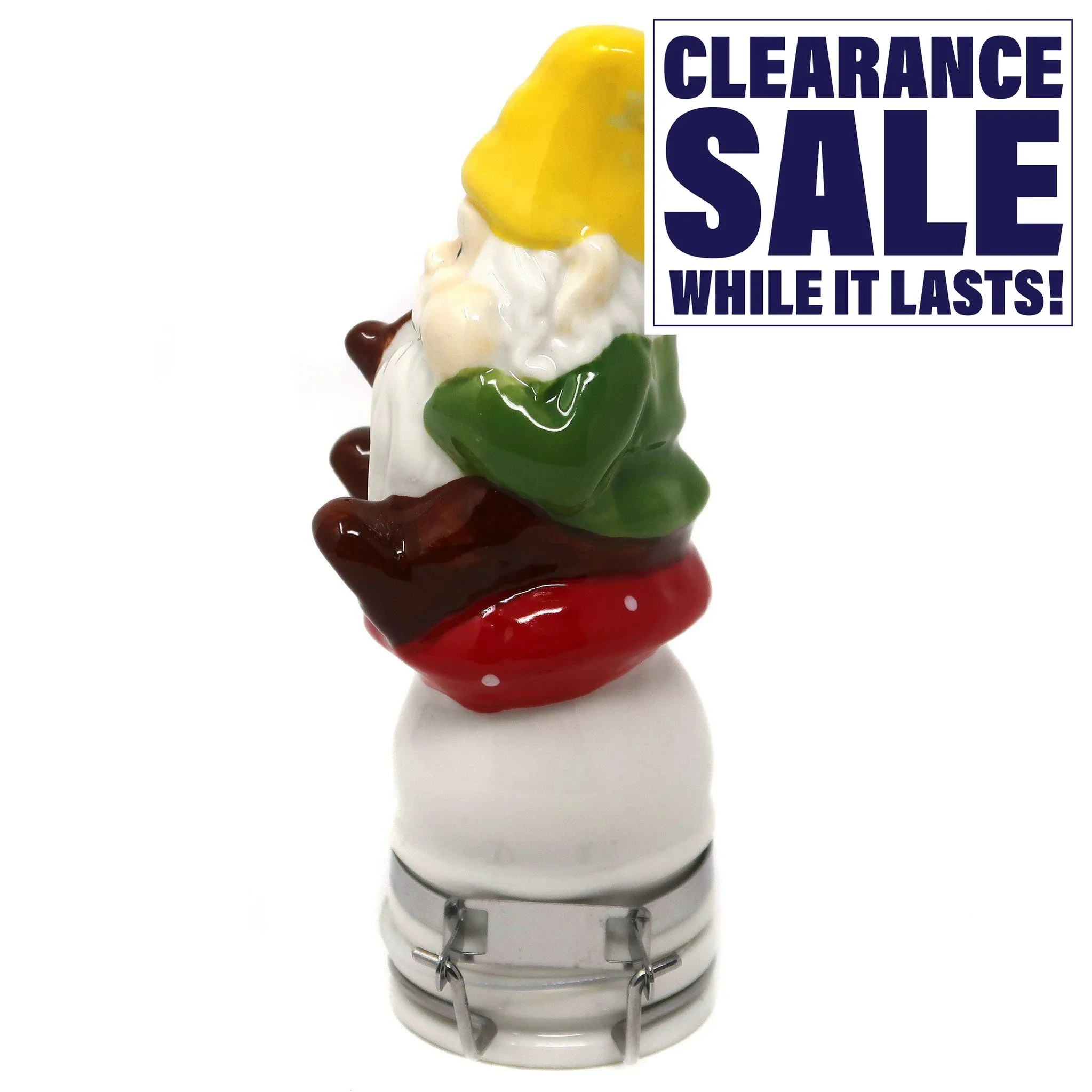Airtight Porcelain Stash Jar 50mL - Various Styles -  (1 Count)