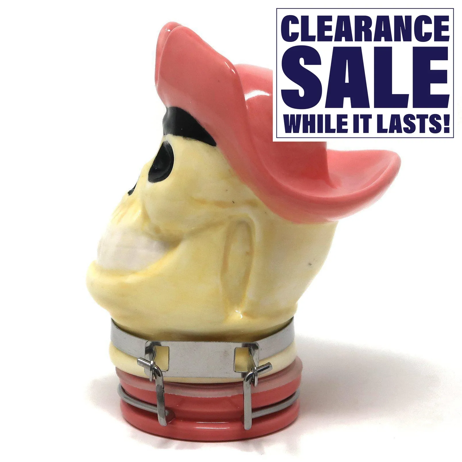 Airtight Porcelain Stash Jar 50mL - Various Styles -  (1 Count)