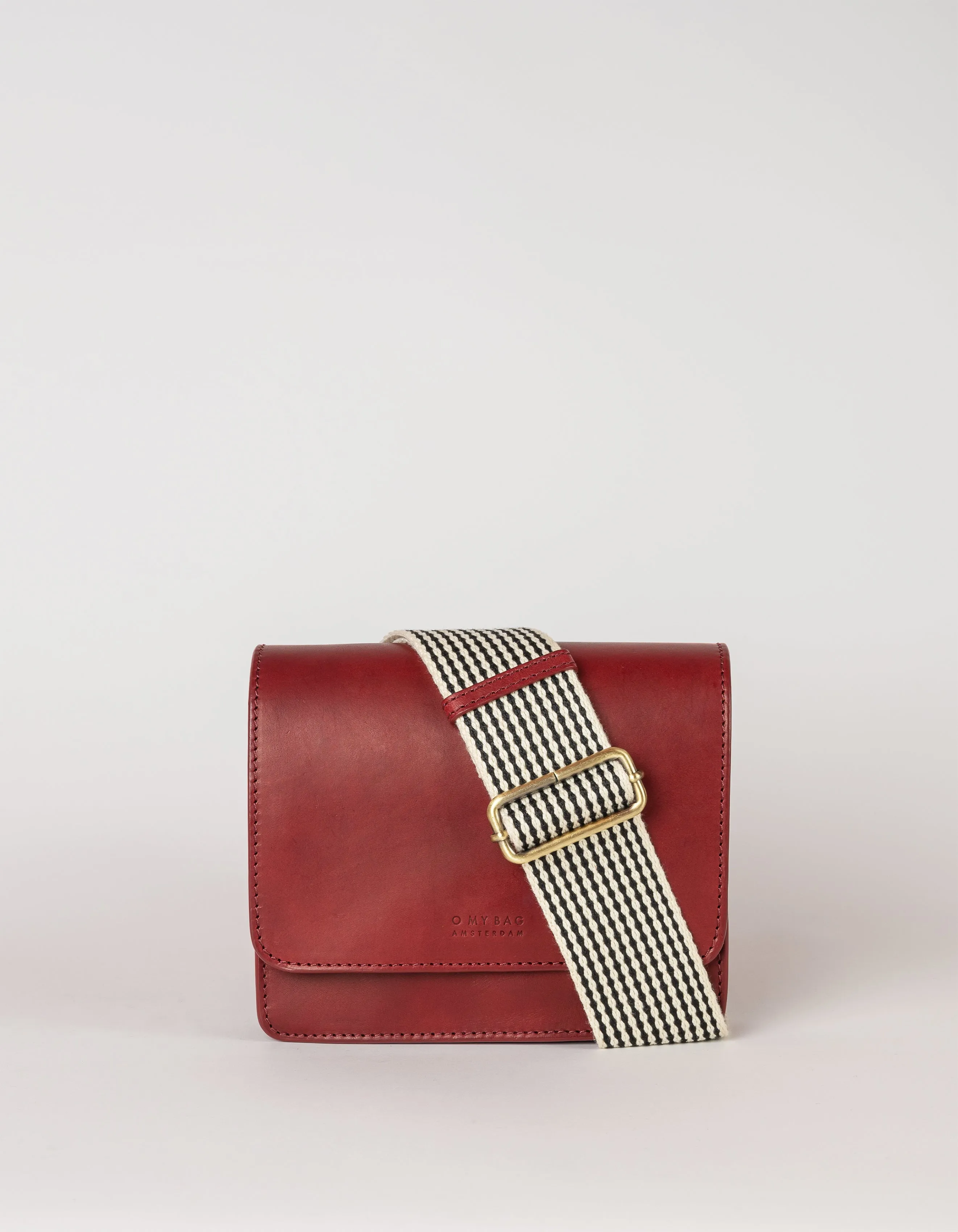 Audrey Mini Checkered | Classic Leather