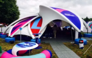 Axion Flower Inflatable Tent