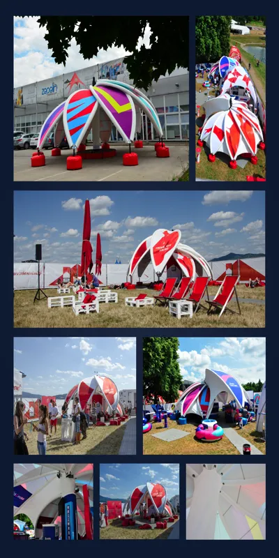 Axion Flower Inflatable Tent