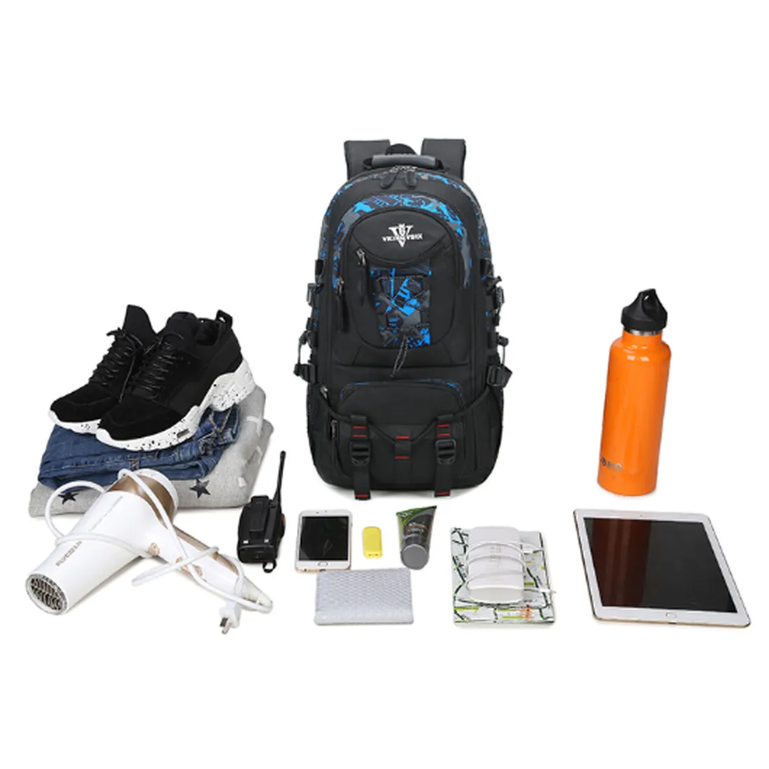Backpack USB Charging & Water Resistant <br> Oxford