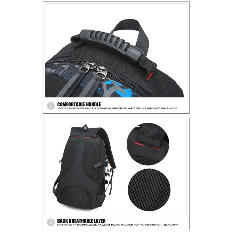 Backpack USB Charging & Water Resistant <br> Oxford