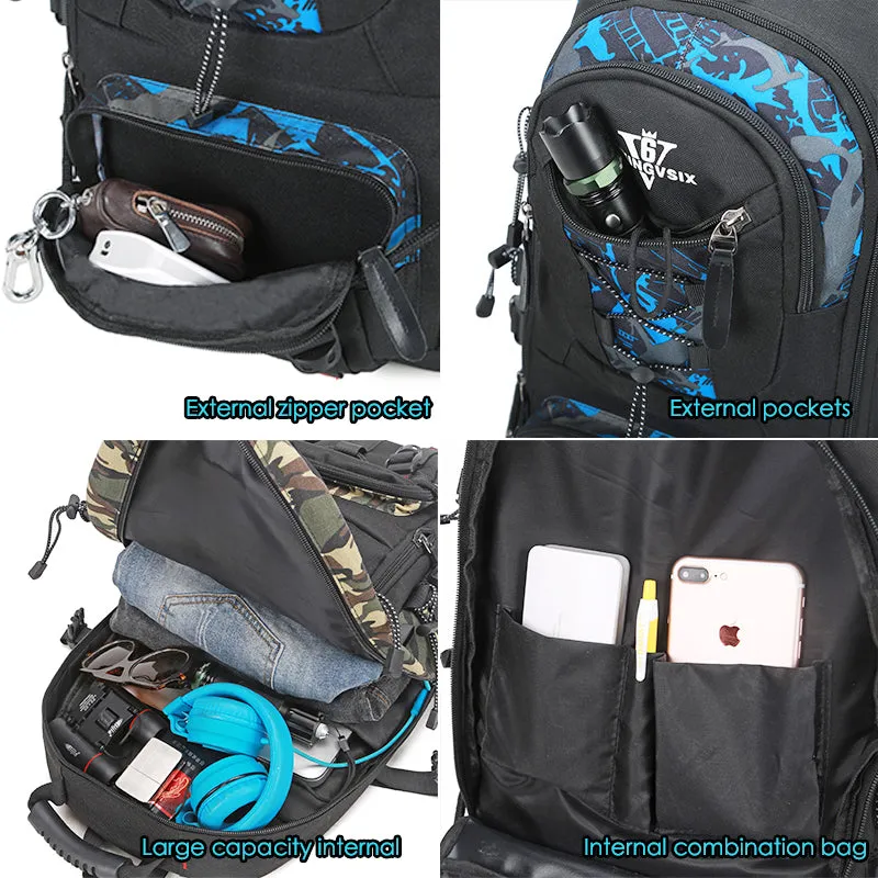 Backpack USB Charging & Water Resistant <br> Oxford