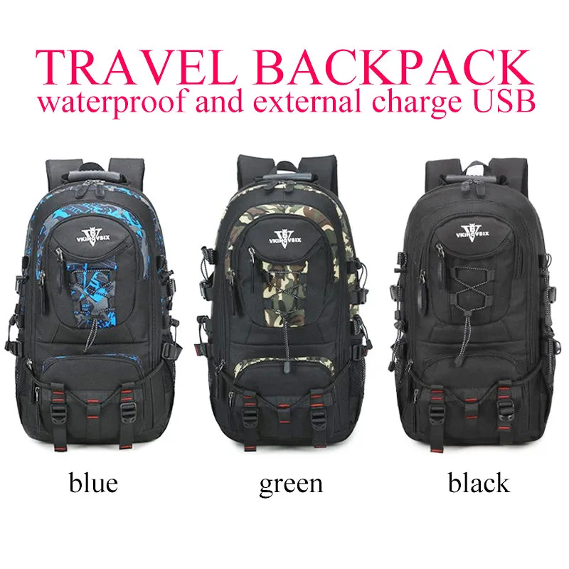 Backpack USB Charging & Water Resistant <br> Oxford
