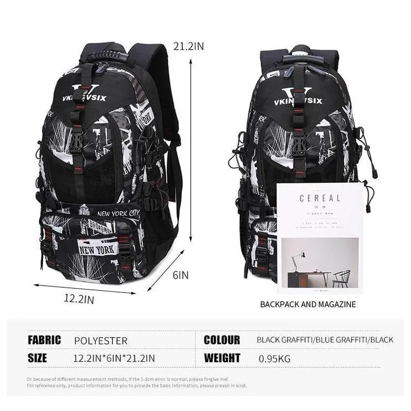 Backpack USB Charging & Waterproof <br> Oxford