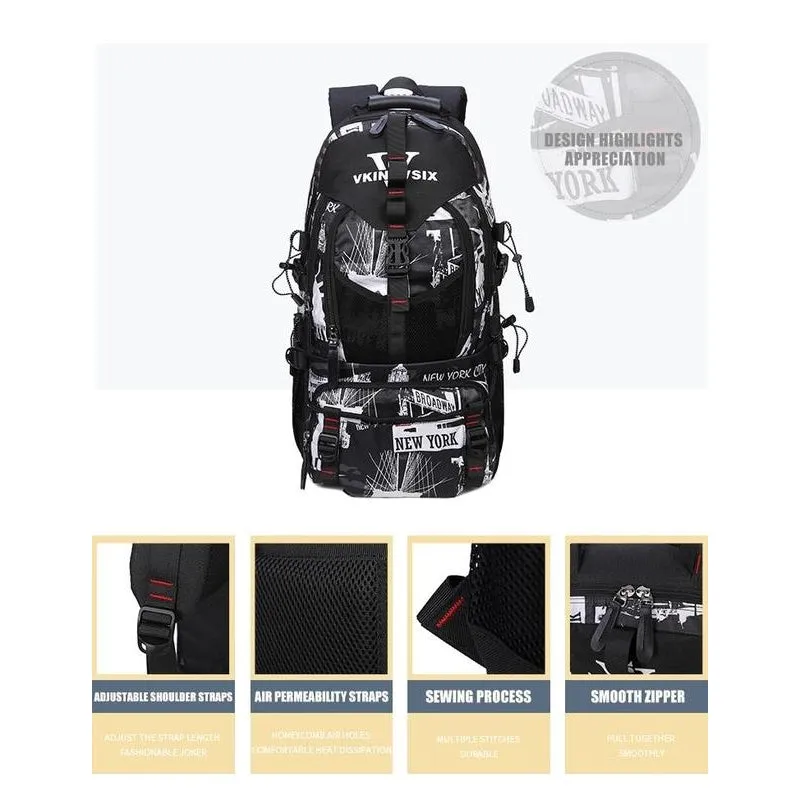 Backpack USB Charging & Waterproof <br> Oxford