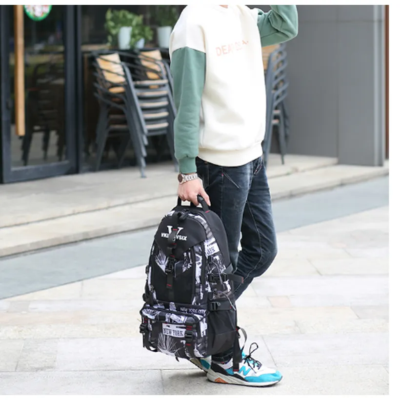 Backpack USB Charging & Waterproof <br> Oxford