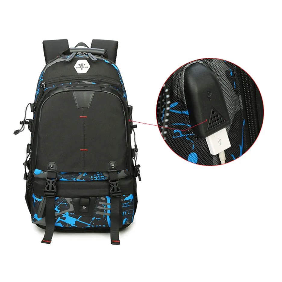 Backpack USB Charging<br> Oxford