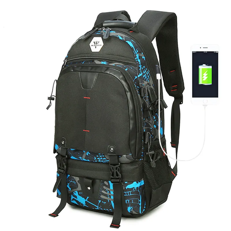 Backpack USB Charging<br> Oxford