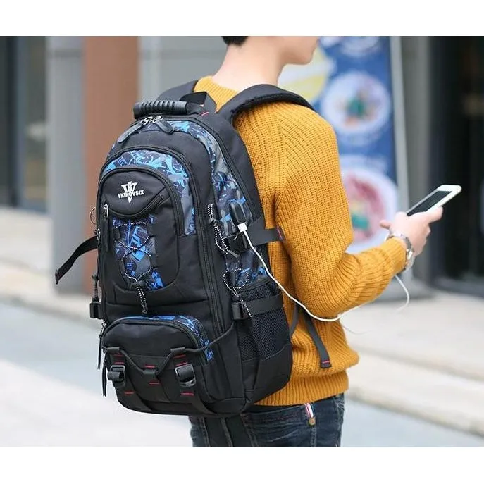 Backpack USB Charging<br> Oxford