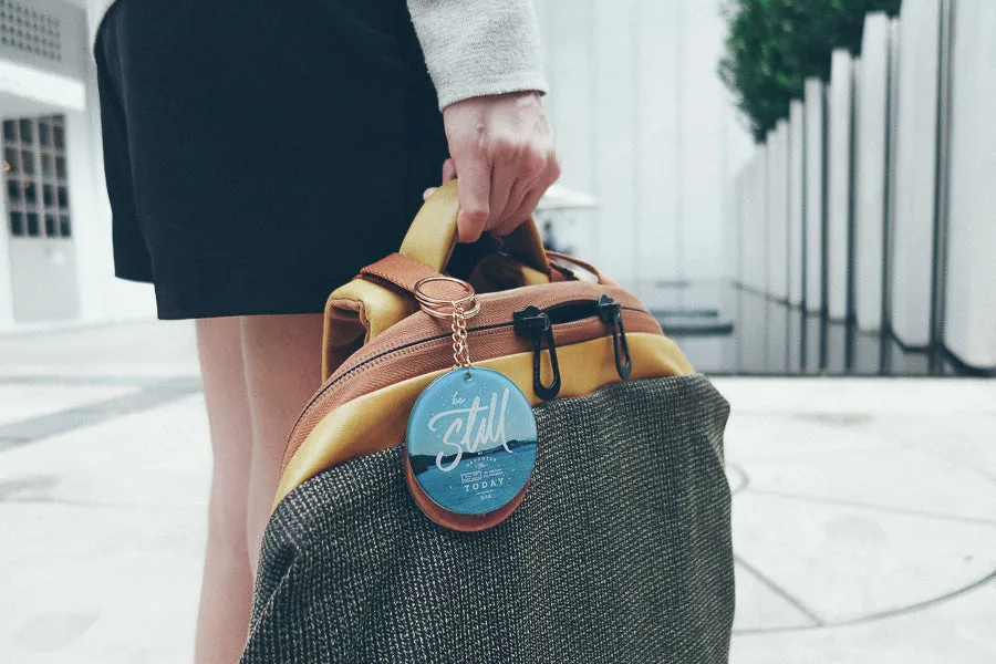 Be Still My Daughter {Keychain & Car Charm}