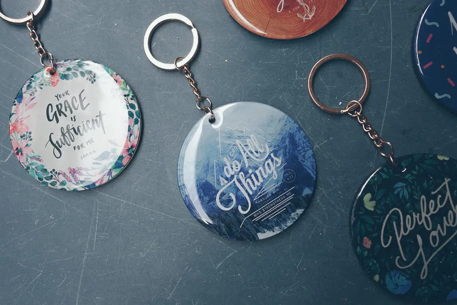 Be Still My Daughter {Keychain & Car Charm}
