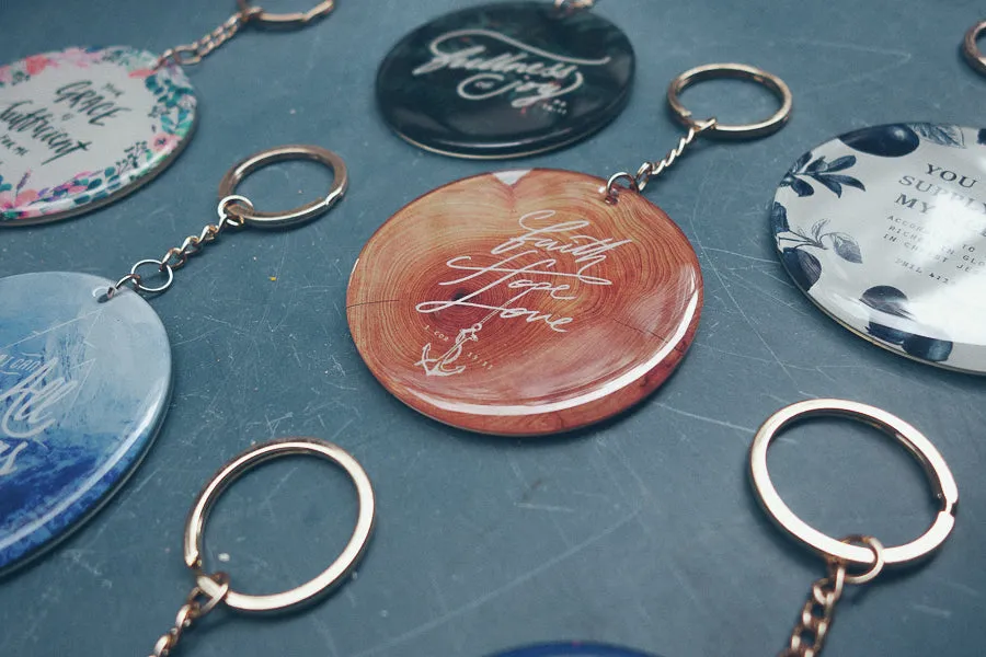 Be Still My Daughter {Keychain & Car Charm}