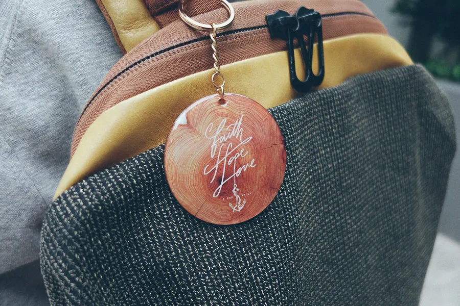 Be Still My Daughter {Keychain & Car Charm}