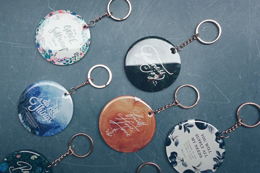 Be Still My Daughter {Keychain & Car Charm}
