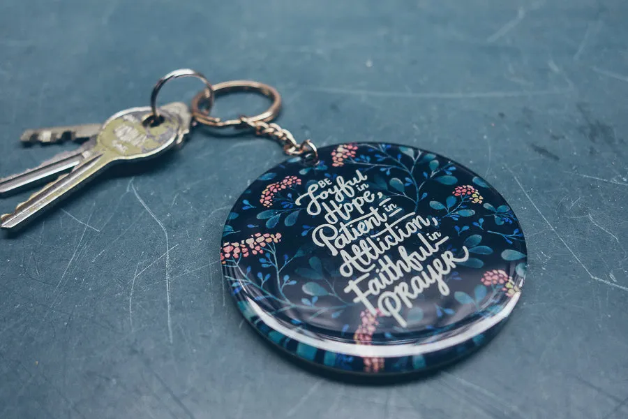 Be Still My Daughter {Keychain & Car Charm}