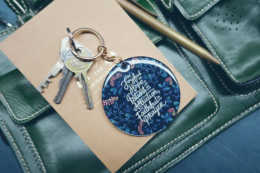 Be Still My Daughter {Keychain & Car Charm}