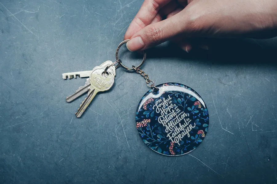 Be Still My Daughter {Keychain & Car Charm}