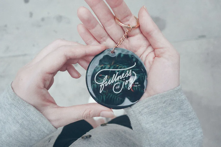 Be Still My Daughter {Keychain & Car Charm}