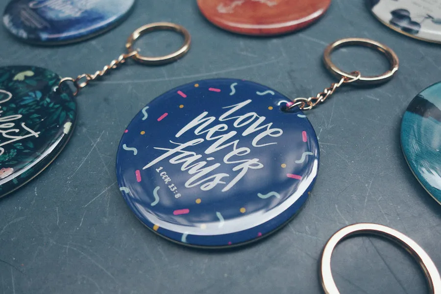 Be Still My Daughter {Keychain & Car Charm}