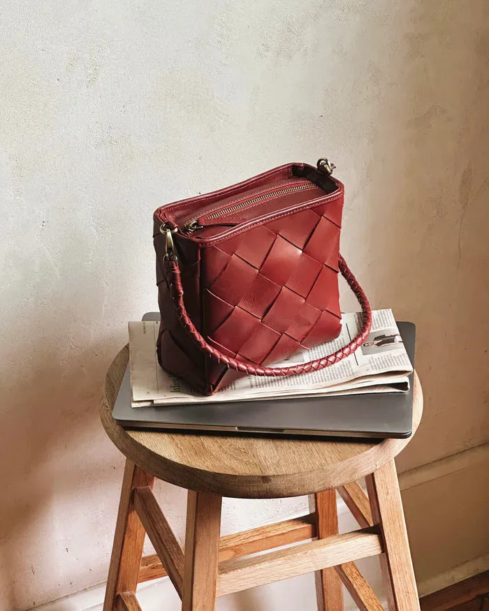 bembien / alix bag - grande weave - black