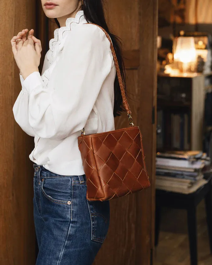 bembien / alix bag - grande weave - black