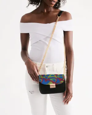 Bloom African Print Small Shoulder Bag