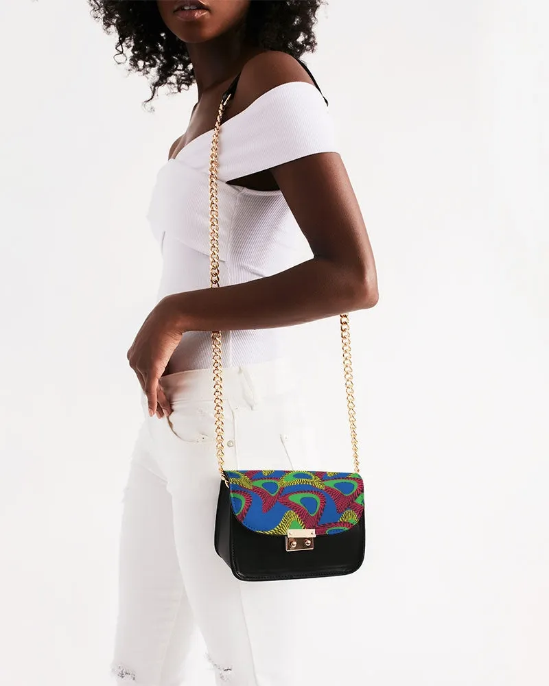 Bloom African Print Small Shoulder Bag