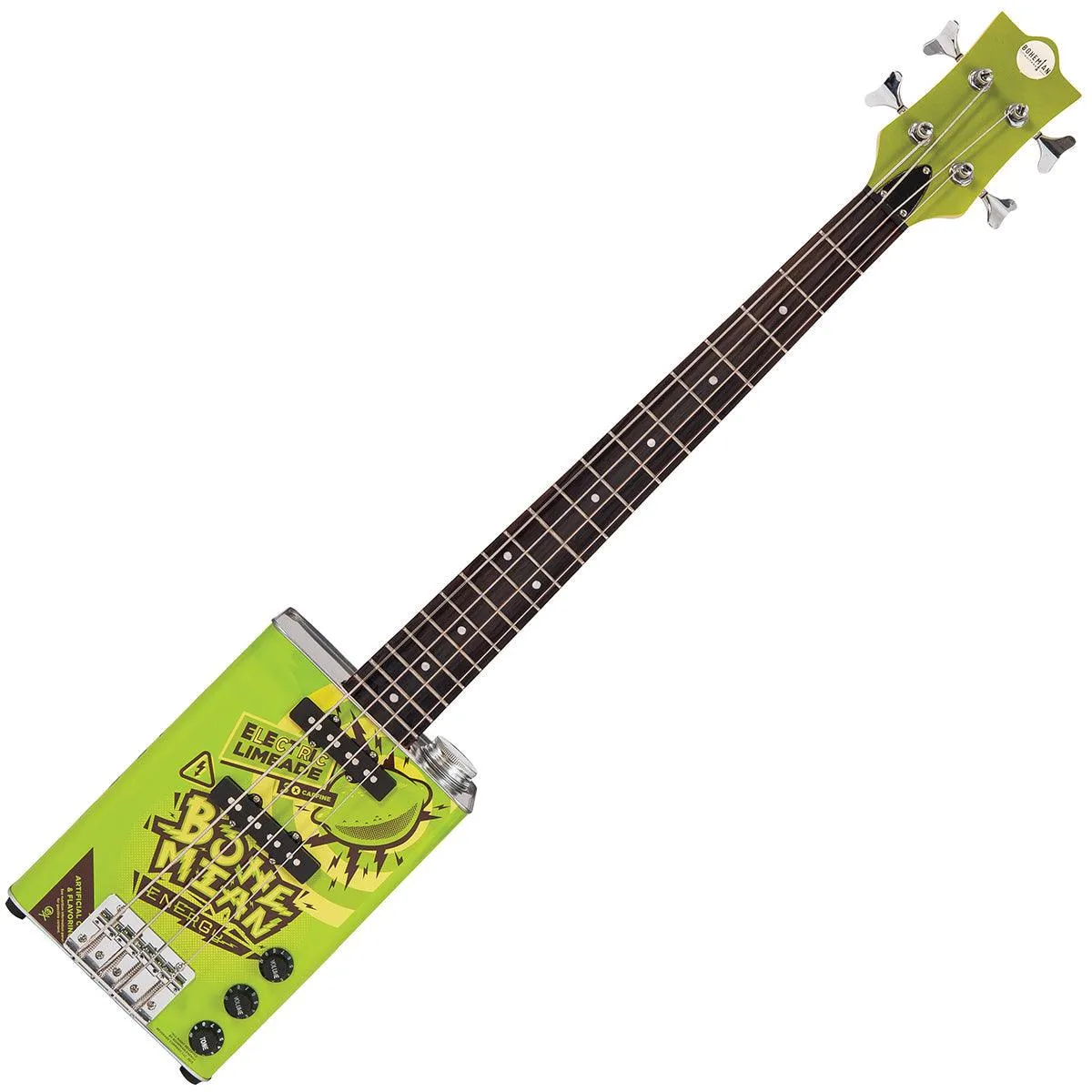 Bohemian Oil Can Bass Guitar ~ Electric Lemonade