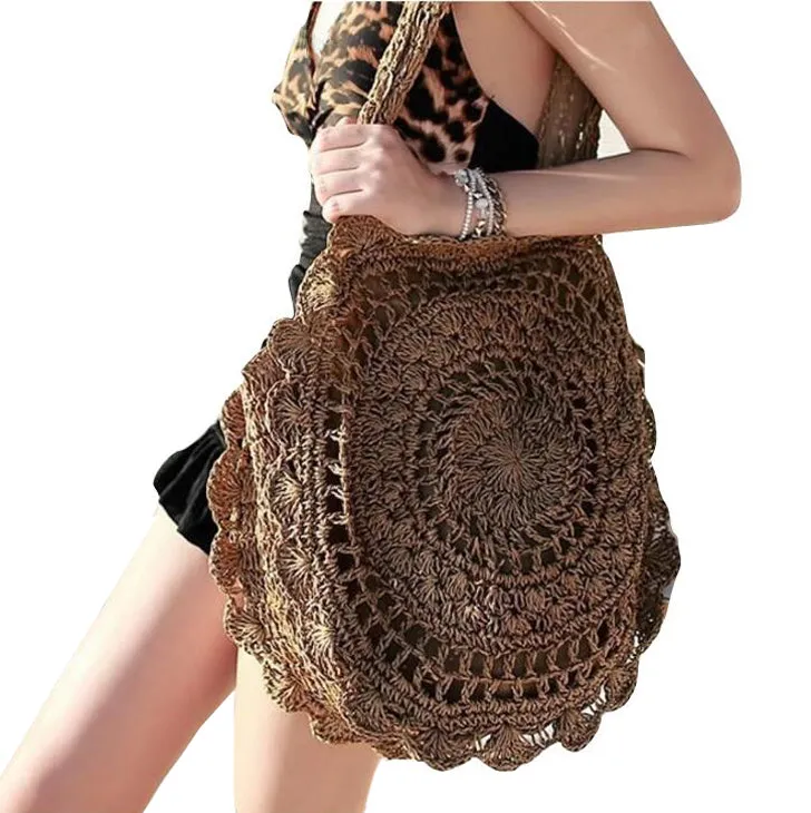 Bohemian Straw Bags Vintage