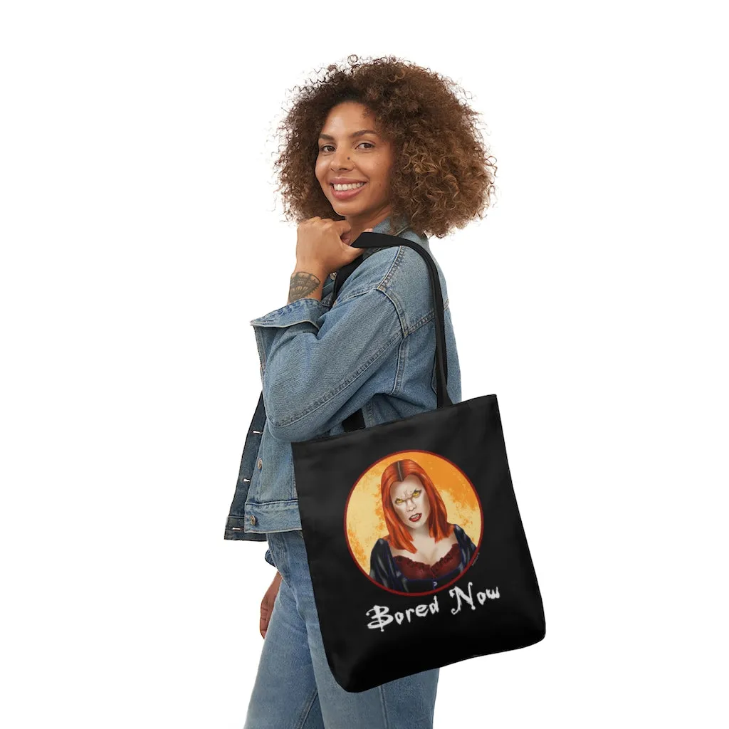 Bored Now Polyester Canvas Tote Bag