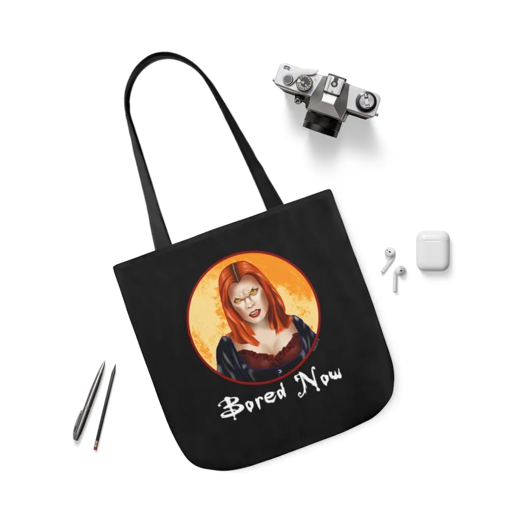 Bored Now Polyester Canvas Tote Bag