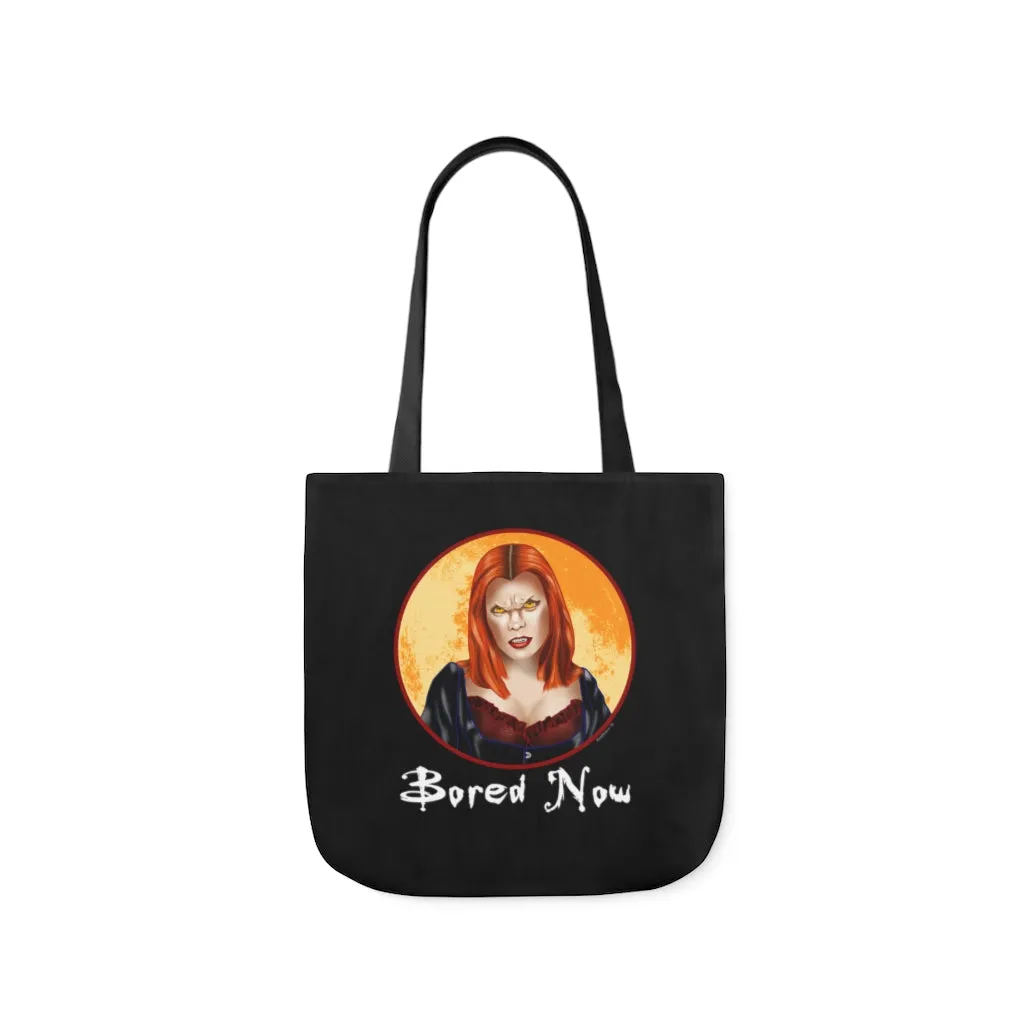 Bored Now Polyester Canvas Tote Bag