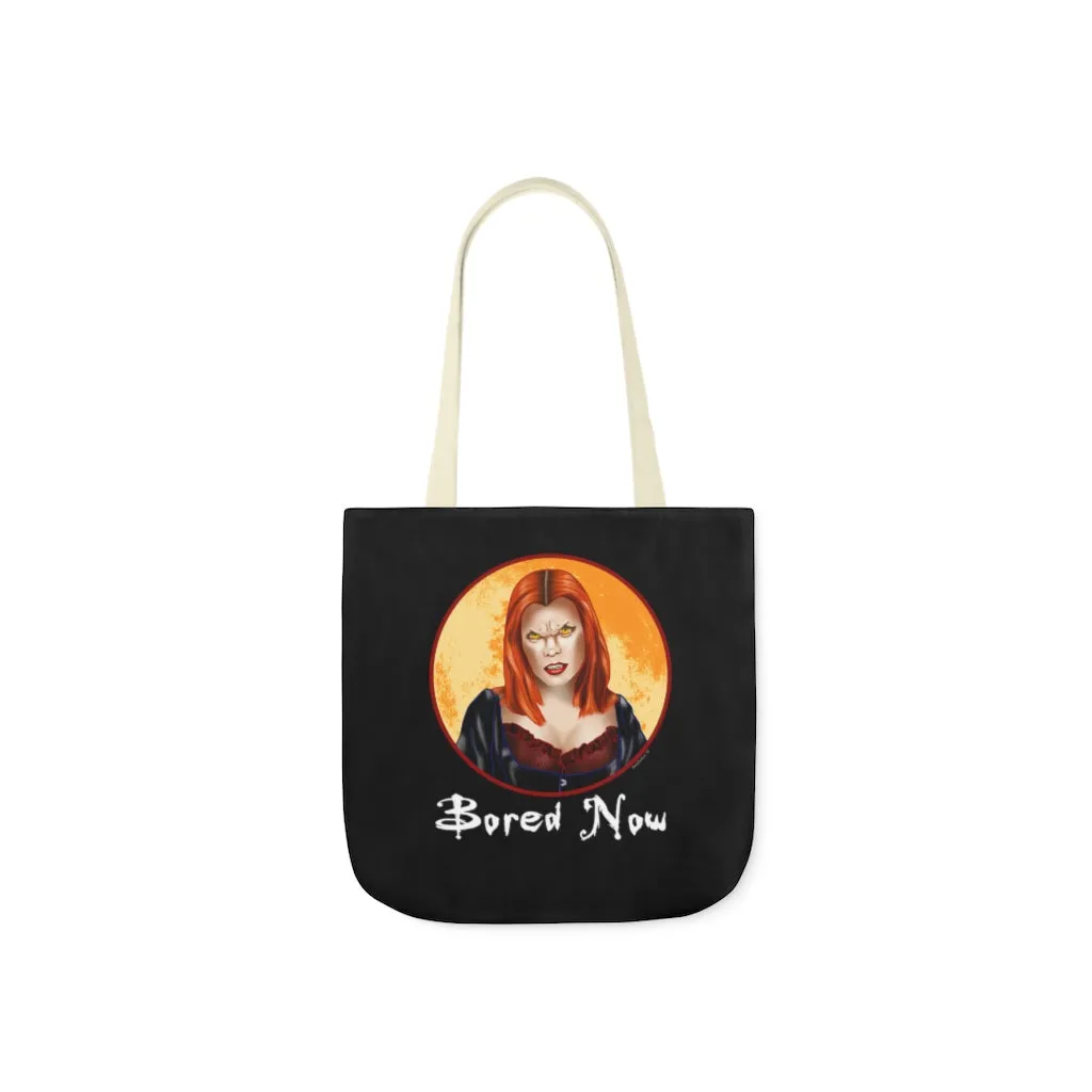Bored Now Polyester Canvas Tote Bag