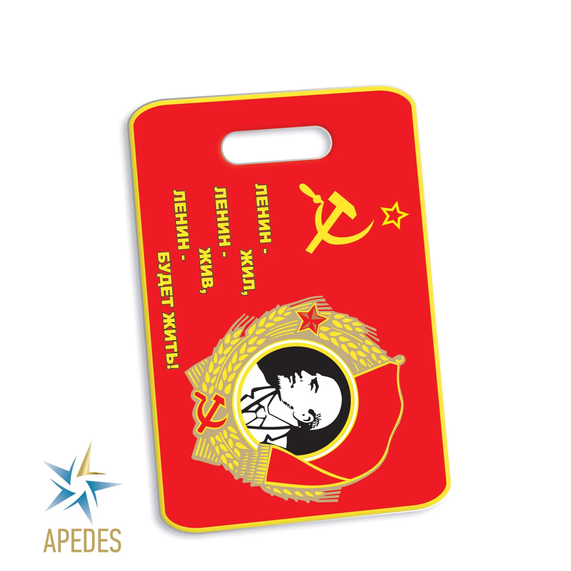 Born in USSR Rectangle Luggage Tag