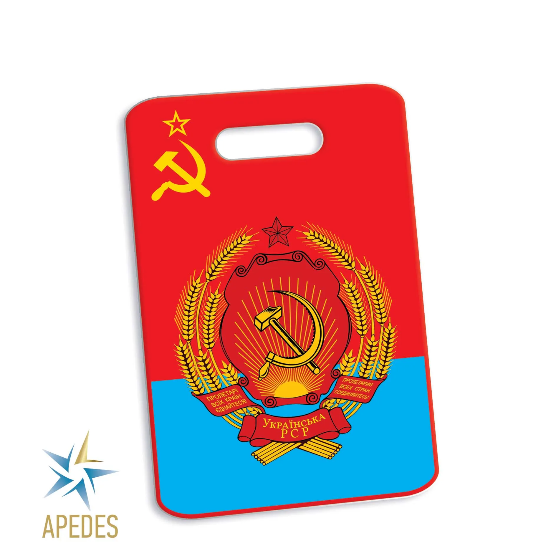 Born in USSR Rectangle Luggage Tag