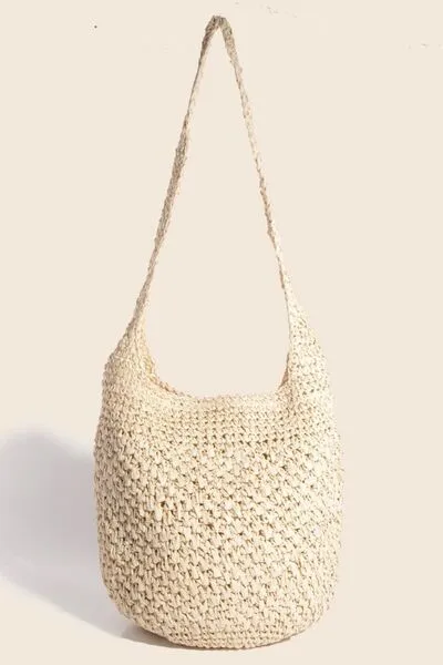 Braided Hobo Shoulder Bag
