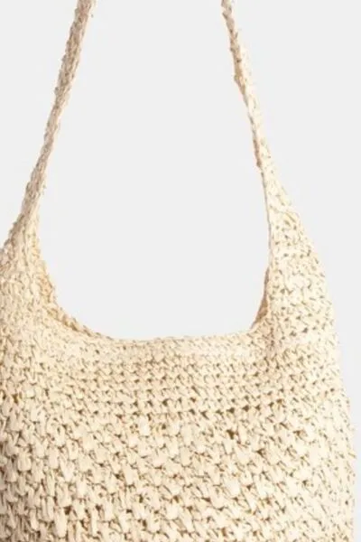 Braided Hobo Shoulder Bag