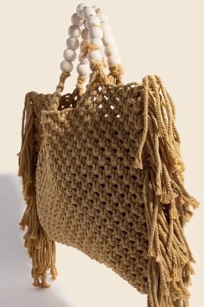 Braided Tote Bag